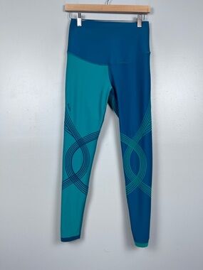 Fanka Women's Full Length Reversible Body Sculpt Cpmpression Leggings Size M